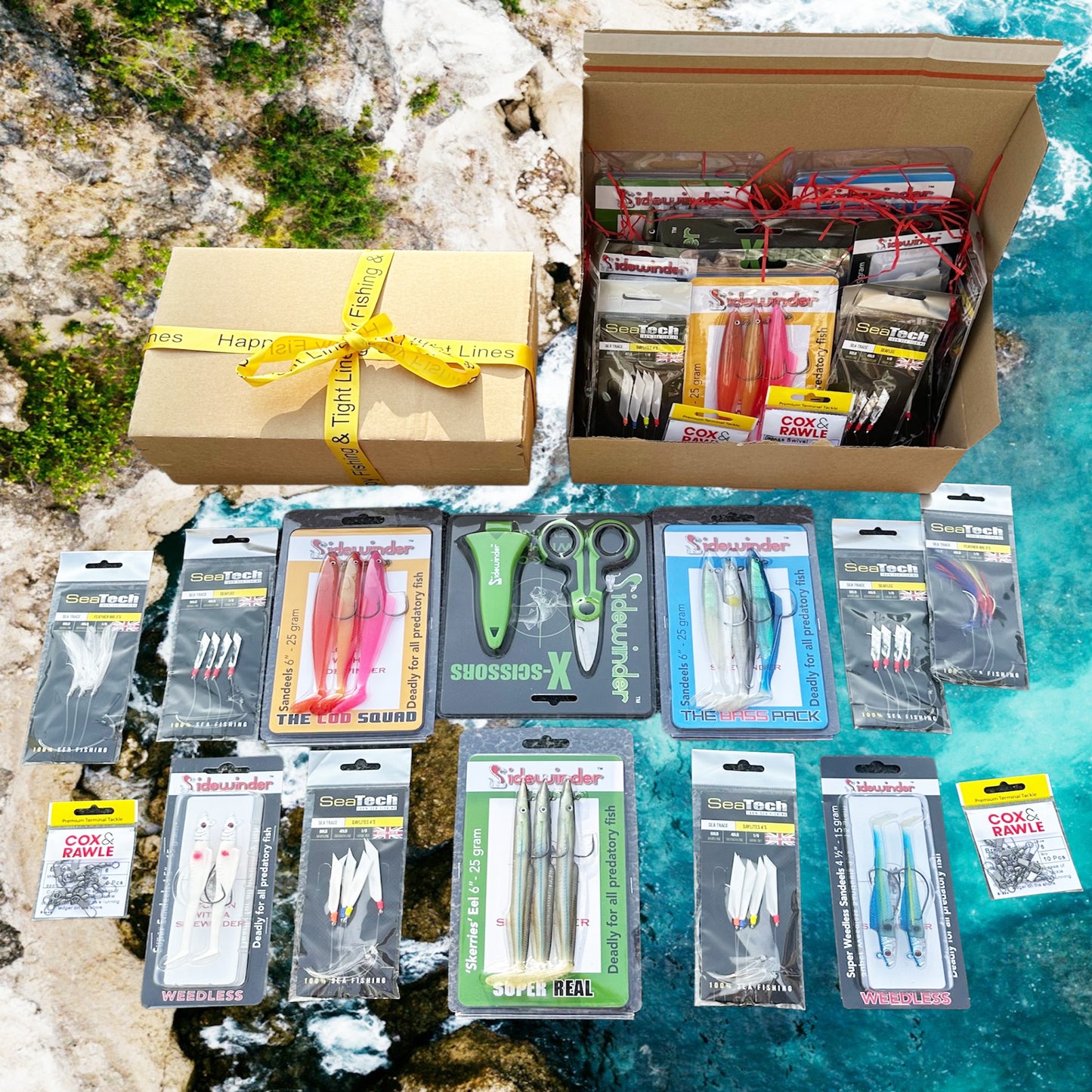 10% OFF - All sets are superb for Sea Fishing UK. Beach, Pier or Boat, Premium Known Brands & Free 24hr delivery.