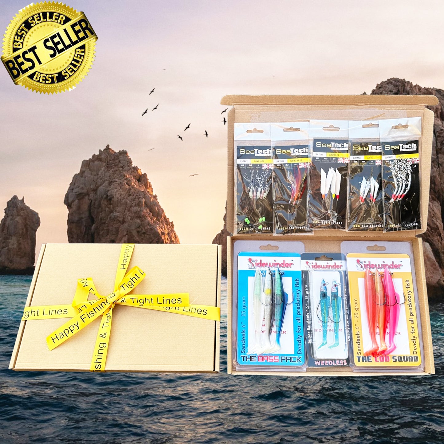 10% OFF - All sets are superb for Sea Fishing UK. Beach, Pier or Boat, Premium Known Brands & Free 24hr delivery.
