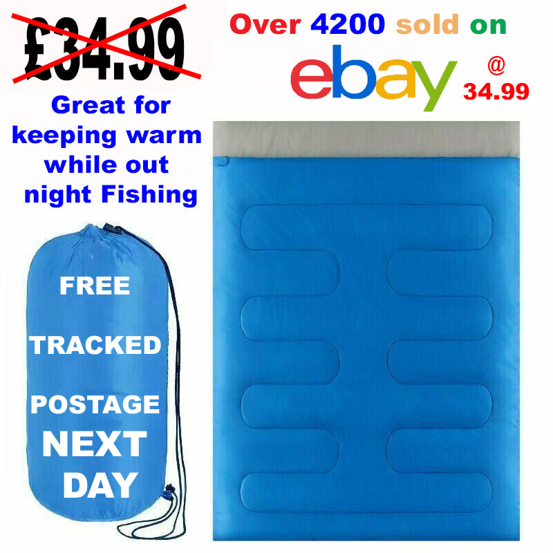 20% Off Our Tried & Tested Double Sleeping Bag For Night Fishing