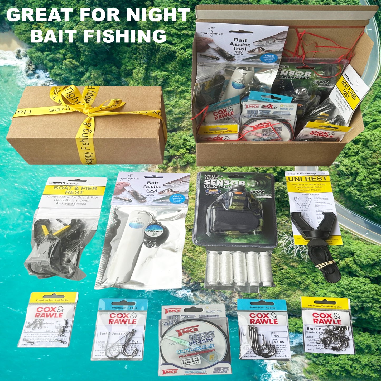10% OFF - All sets are superb for Sea Fishing UK. Beach, Pier or Boat, Premium Known Brands & Free 24hr delivery.