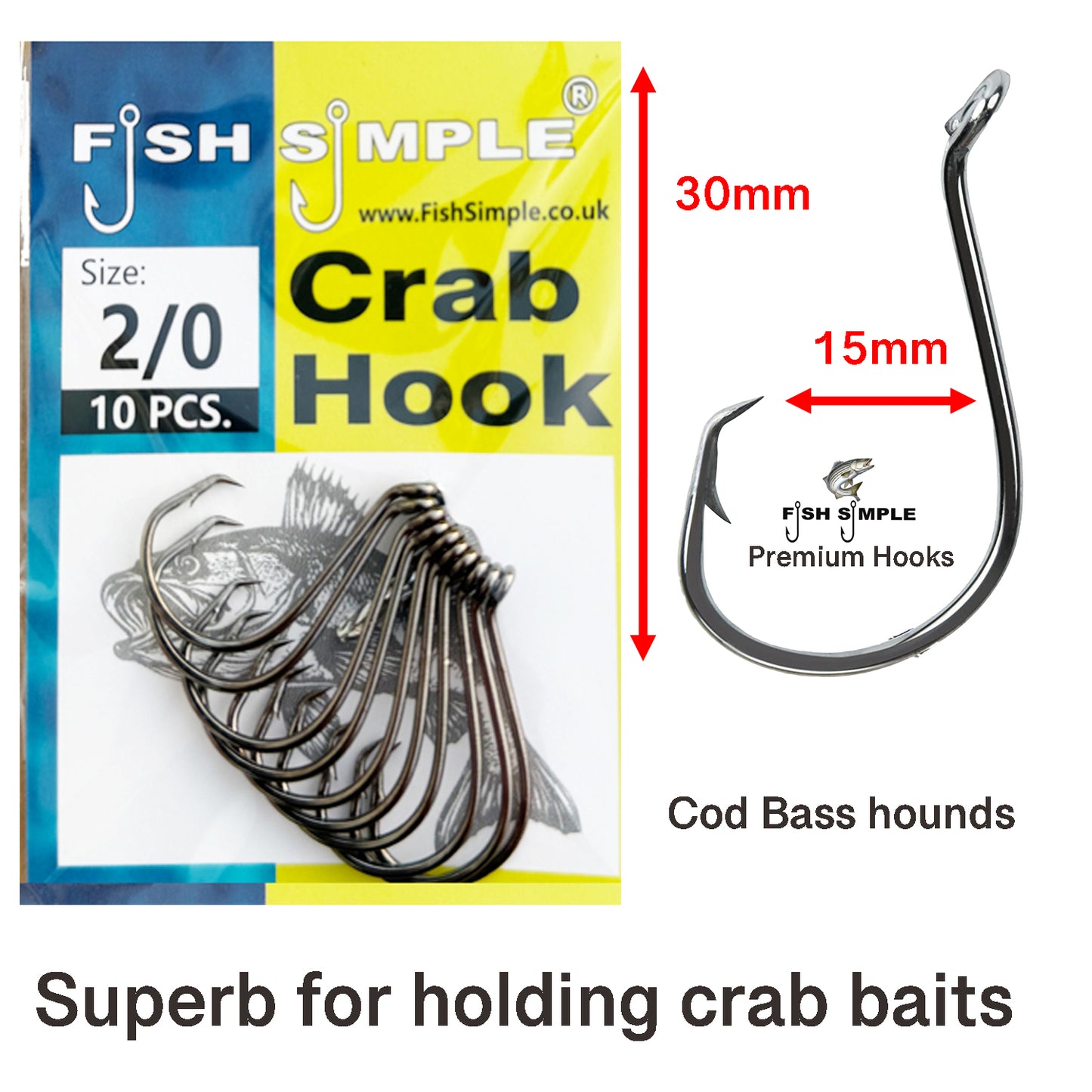 Premium hooks from FishSimple and Cox & Rawle  Fast FREE Tracked Postage