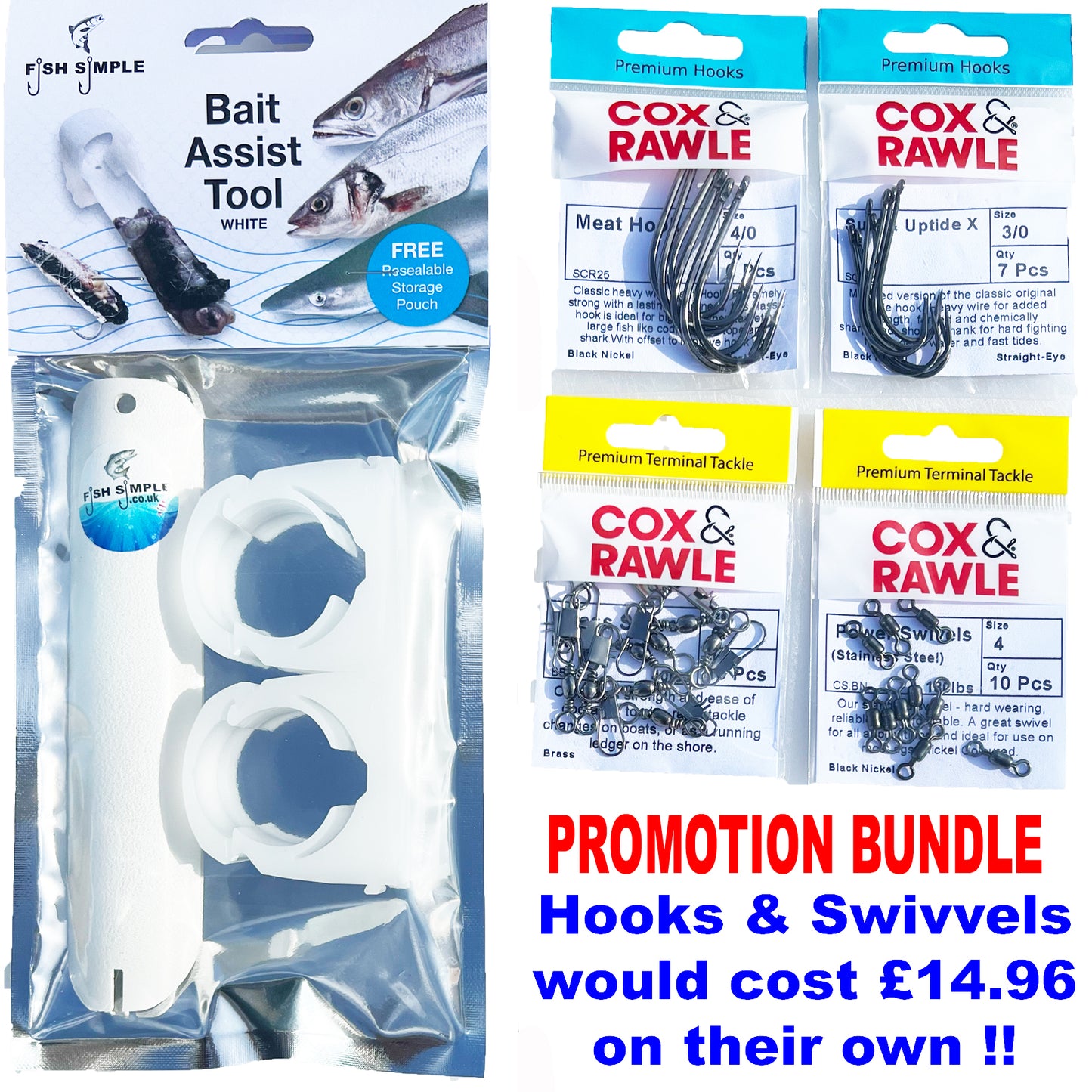 The FishSimple®Bait Tool & Fast tracked postage FREE