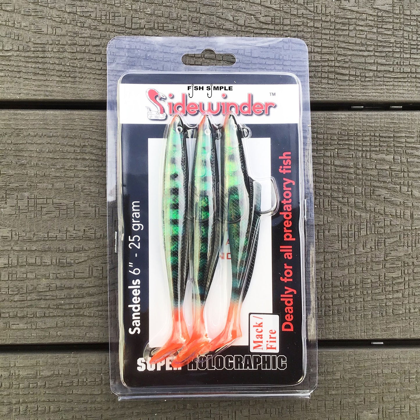 10% OFF Sidewinder Lures & Fast Tracked Postage FREE