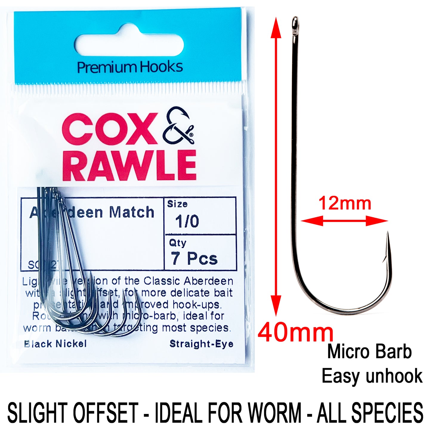 25% Off Cox & Rawle Hooks & Fast FREE Tracked Postage