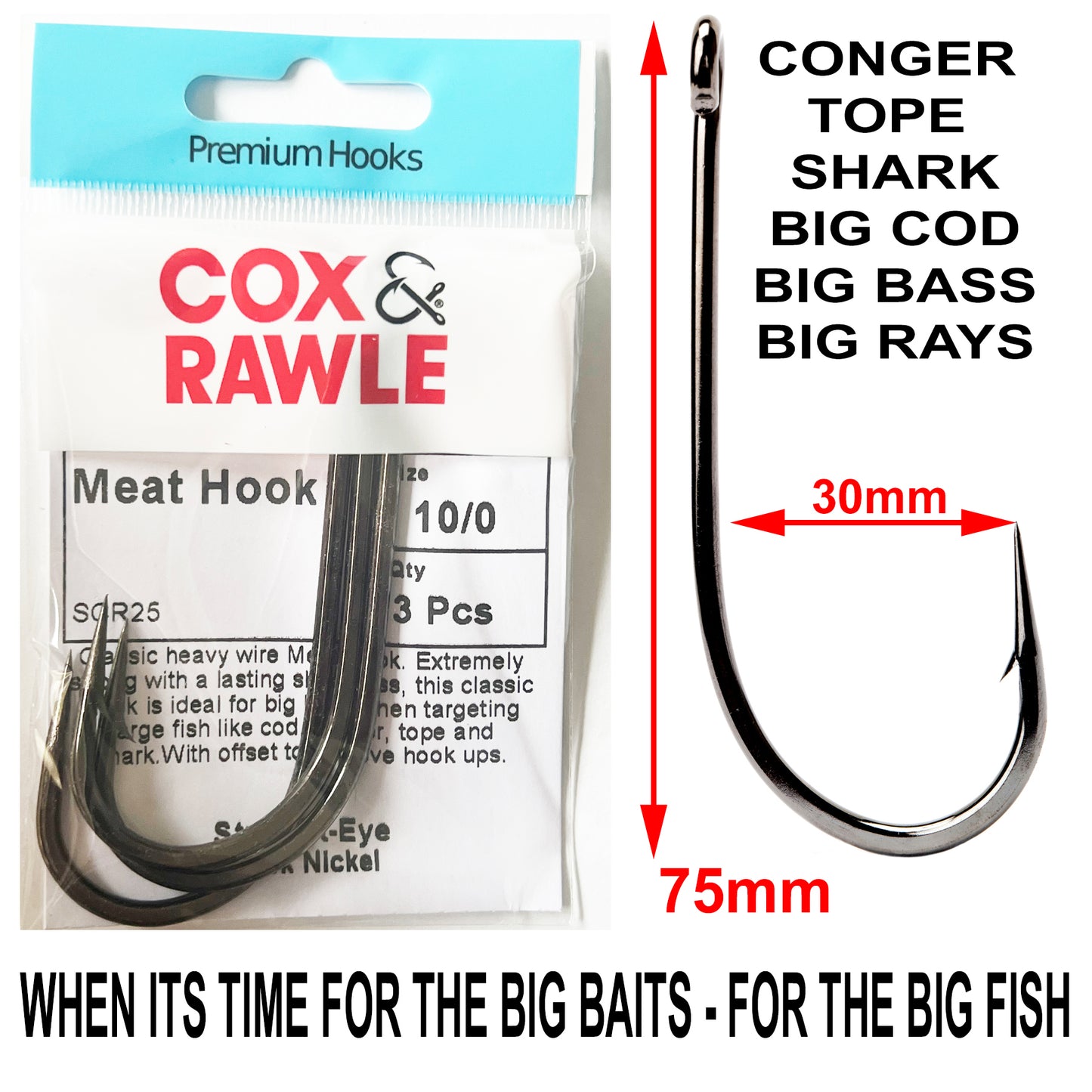 25% Off Cox & Rawle Hooks & Fast FREE Tracked Postage
