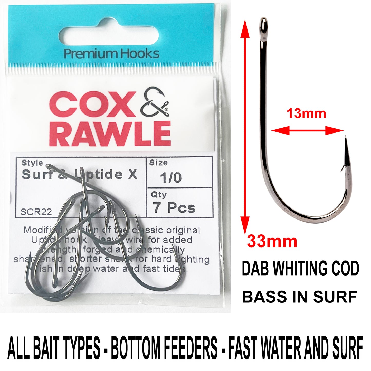25% Off Cox & Rawle Hooks & Fast FREE Tracked Postage