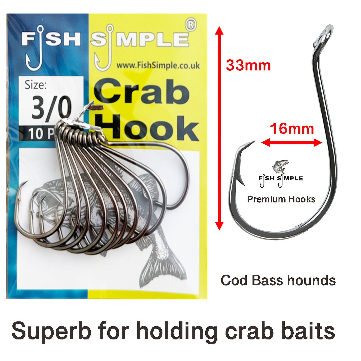 Premium hooks from FishSimple and Cox & Rawle  Fast FREE Tracked Postage