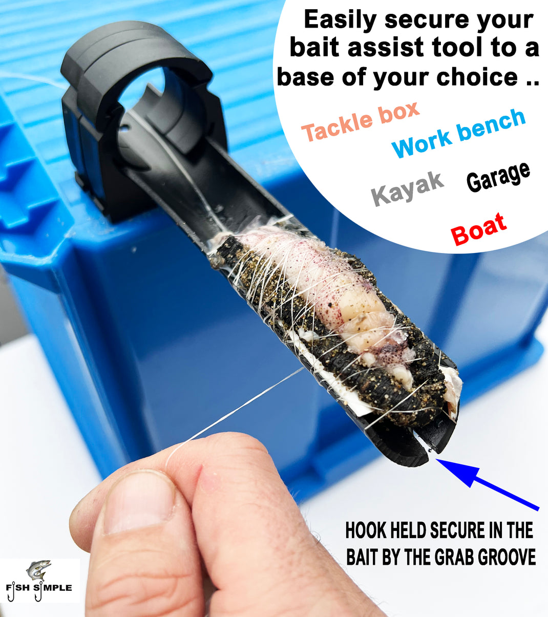 Fish Simple Fishing Bait making tool Cod Bass Tope