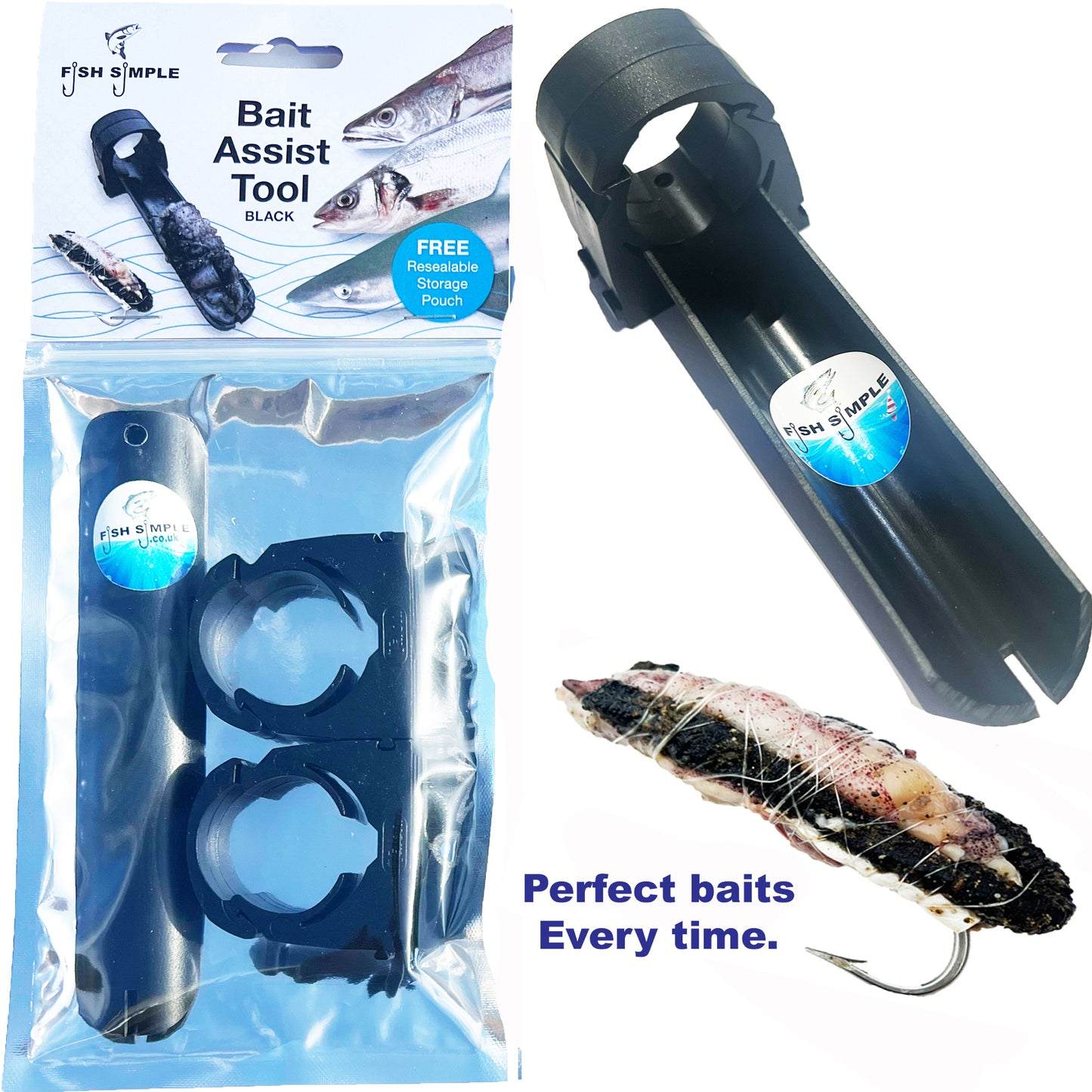 The FishSimple®Bait Tool & Fast tracked postage FREE